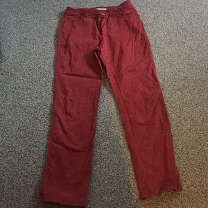 Rust colored pants